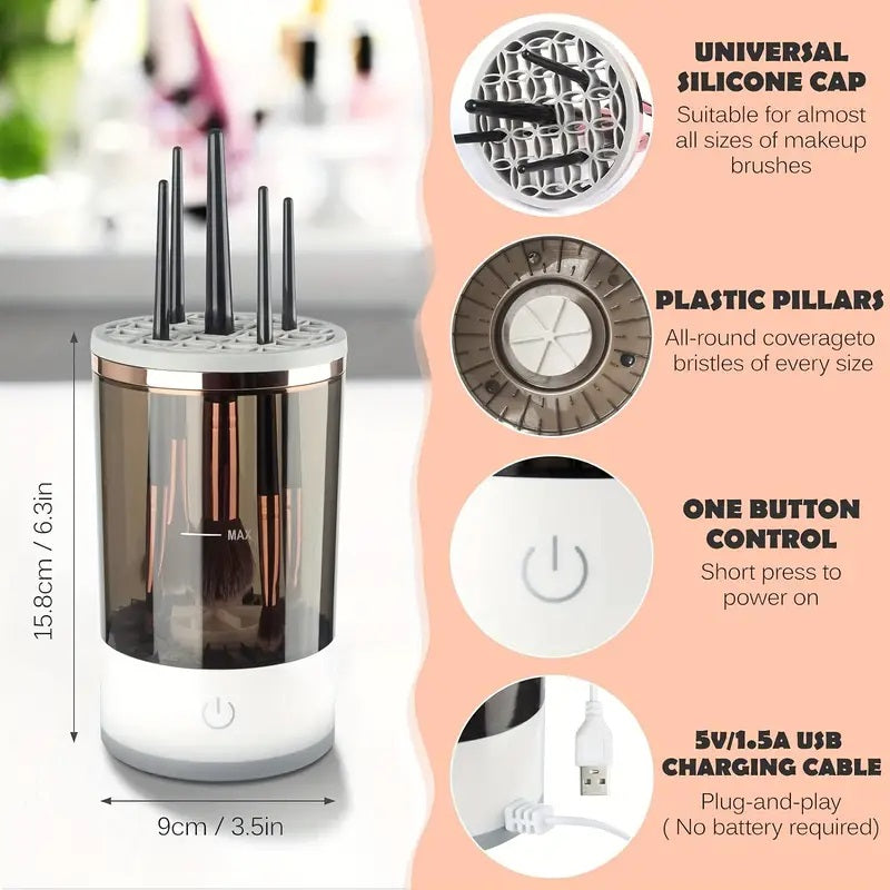 Makeup Brush Cleaner & Dryer Pro™